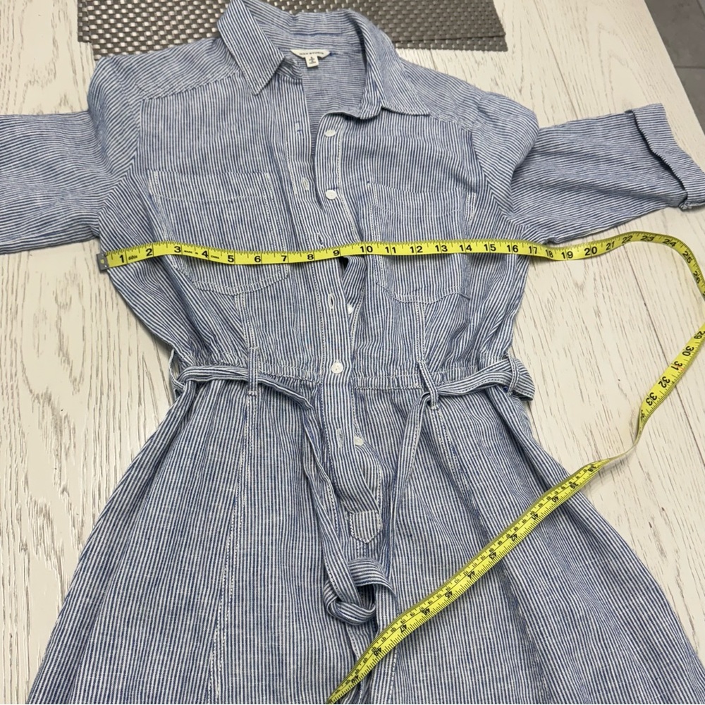 Max Studio Gray Buttoned Midi Dress - Picture 4 of 8